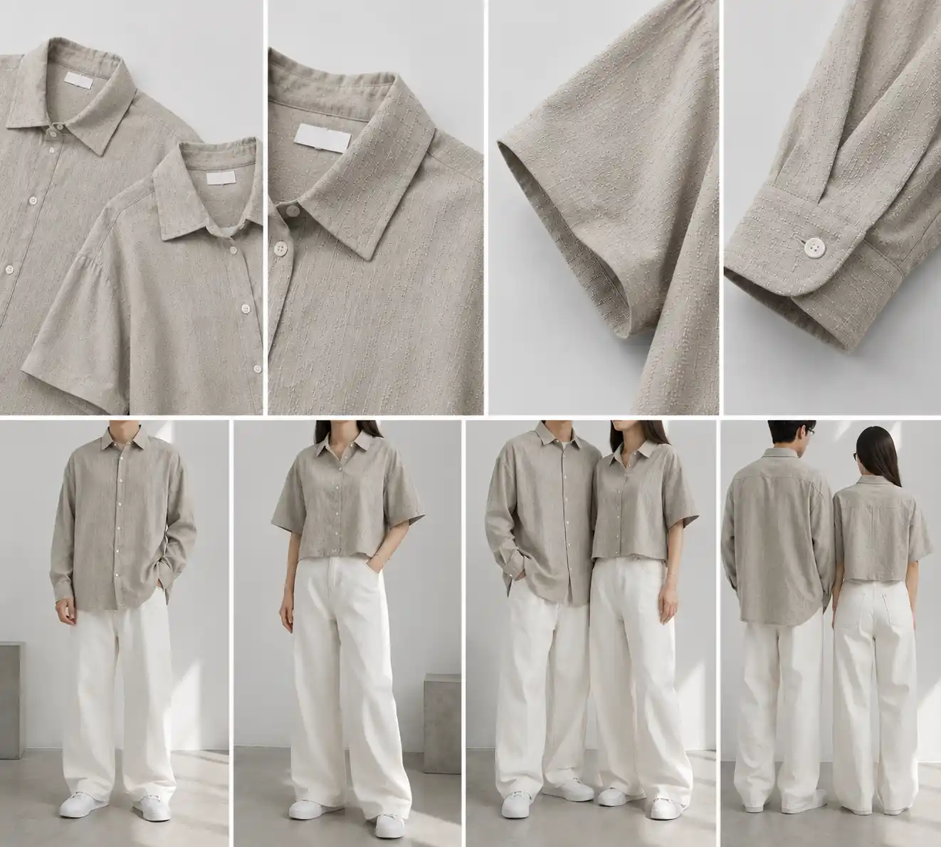 ست کاپلی پیراهن شومیز  0012