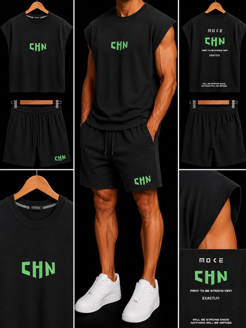 ست وست و شلوارک CHN کد 5028