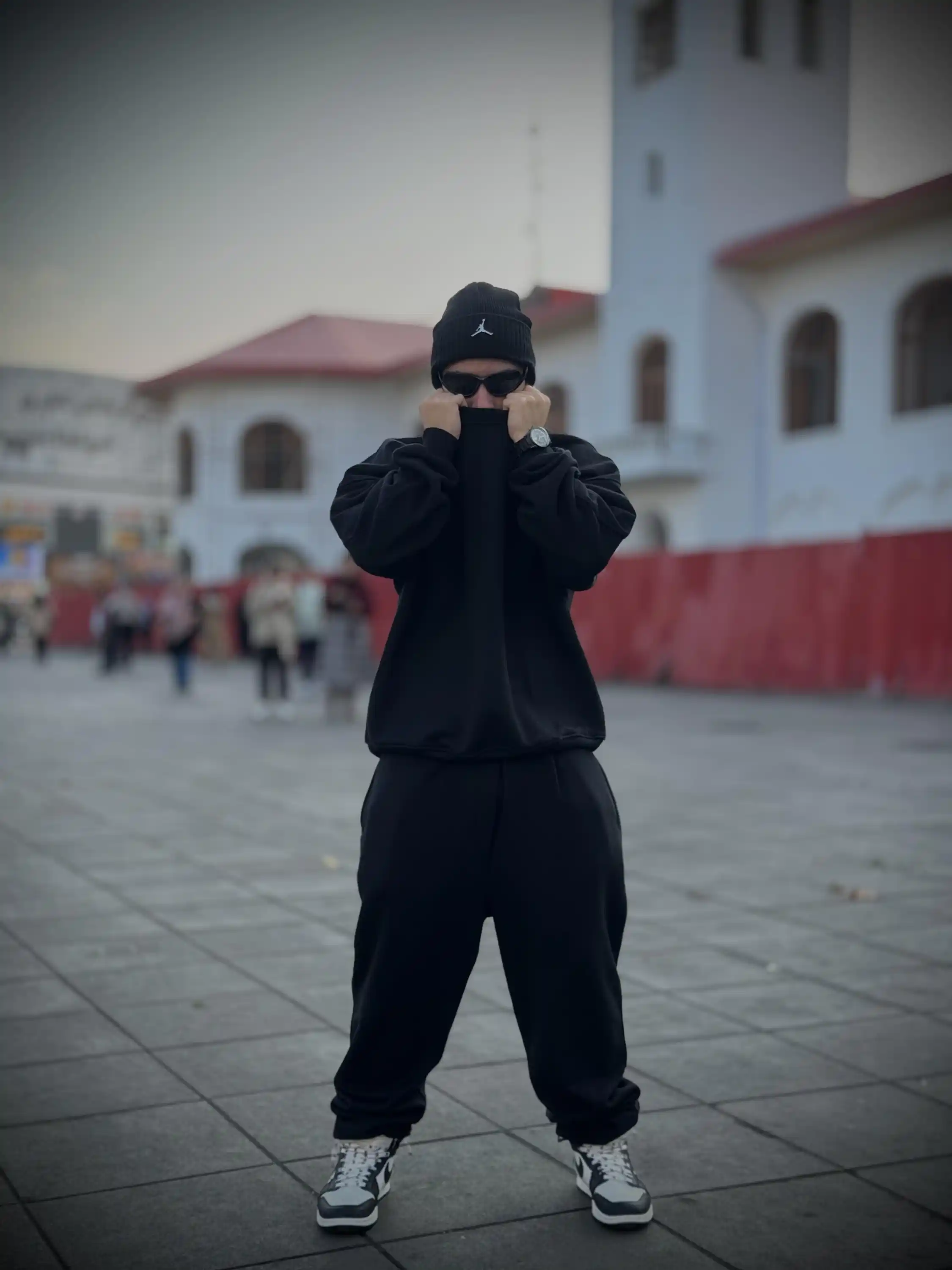 دورس یقه گرد پارچه دورس سه نخ خارخورده